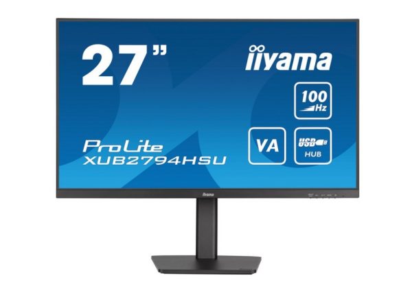 iiyama ProLite XUB2794HSU-B6 27" | 1920x1080 VA | 100Hz | Monitor - 0