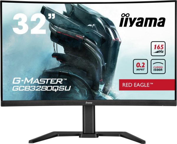 iiyama G-MASTER GCB3280QSU-B1 | 31.5" Monitor | 2560 x 1440 | QHD | LED | Zwart - 0