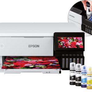 Epson EcoTank ET-8500 | All-in-One Inkjetprinter | 6-Kleuren Inktsysteem | A4 | Wi-Fi | Wit - Afbeelding 1