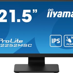 iiyama ProLite 21.5" | 1920x1080 IPS | 60Hz | Touchscreen Monitor - Afbeelding 1
