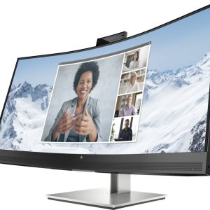 HP E34m G4 34" | 3440x1440 VA | 75Hz | Curved | USB-C | Webcam, Microphone & Speakers | Conferencing Monitor | Ergonomic Design - Afbeelding 3