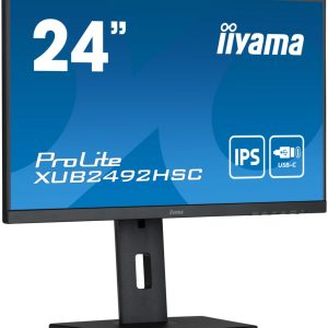 iiyama ProLite XUB2492HSC-B5 23.8" | 1920 x 1080 IPS | 75Hz | Monitor - Afbeelding 1