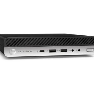 HP EliteDesk 800 G4 Mini | Intel Core i5-8500 | 256GB | 8GB | 2x DisplayPort | W11 Professional | Refurbished Silver - Afbeelding 5