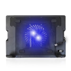 ACT AC8110 | Notebook Cooling Pad | 43,9 cm (17.3") | 1000 RPM | Zwart - Afbeelding 4