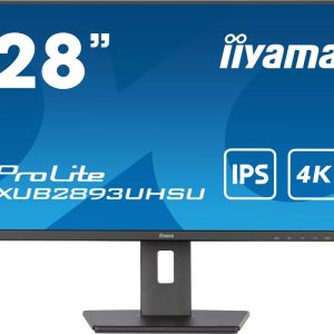 iiyama ProLite XUB2893UHSU-B5 28" | 3840x2160 4K IPS | 60Hz | Monitor - Afbeelding 1