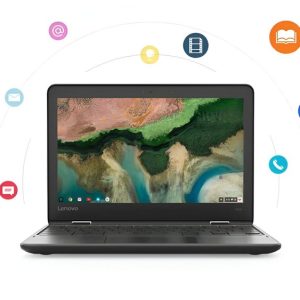 Lenovo 300e Convertible Chromebook | 11,6'' HD Touch IPS | Intel N4020 | 4GB RAM | 32GB Flash | Renewed - Afbeelding 1