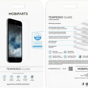 Mobiparts Regular Tempered Glass | Screenprotector voor iPhone 6/7/8/SE (2020/2022) | 9H Hardheid | 10-Pack - Afbeelding 4