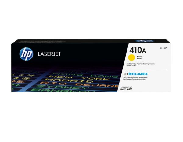 HP 410A (CF412A) | Tonercartridge | Origineel | Geel | LaserJet | Normaal rendement - 0