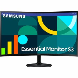 Samsung Essential S36GD 27'' | 1920x1080 VA | 100Hz | 1800R Curved | Full HD Monitor - Afbeelding 1
