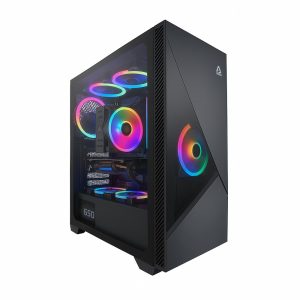 AKTIE Performance RGB Desktop | Intel Core i5-14400F | GeForce RTX 4060 8GB VRAM | 32GB RAM | 1TB SSD | Windows 11 Professional | Midi-Tower Behuizing - Afbeelding 1