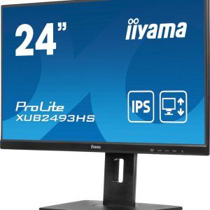 iiyama ProLite XUB2493HS-B6 | 23.8" Full HD IPS Monitor | 1920x1080 | Zwart - Afbeelding 3