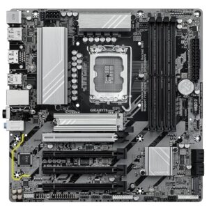 Gigabyte B860M DS3H WIFI6E | Socket LGA 1851 (V1) | Intel B860 | 4xDDR5 | Micro ATX | Moederbord - Afbeelding 3