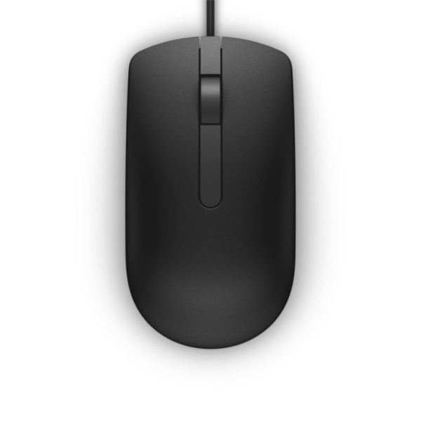 Dell MS116 | Bekabelde Muis | Links- en Rechtshandig | USB-A | 1000 DPI | Zwart - 0