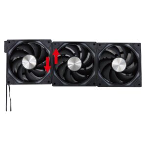 Azza Galaxy 3 RGB Pack | 120mm Case Fans - Afbeelding 3