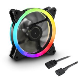 Sharkoon Shark Blades RGB PWM | 120mm Case Fan - Afbeelding 1
