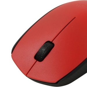 Logitech M171 | Draadloze Muis | Links- en Rechtshandig | RF | 1000 DPI | Rood/Zwart - Afbeelding 1