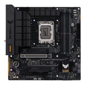 ASUS TUF GAMING B760M-PLUS WIFI D4 | Socket LGA 1700 | Intel B760 | 4xDDR4 | Micro-ATX | Moederbord - Afbeelding 1