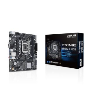 ASUS PRIME H510M-K R2.0 | Socket LGA 1200 | Intel H470 | 4xDDR4 | Micro-ATX | Moederbord - Afbeelding 3