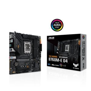ASUS TUF GAMING B760M-E D4 | Socket LGA 1700 | Intel B760 | 4xDDR4 | Micro-ATX | Moederbord - Afbeelding 4