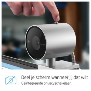 HP 950 UHD | 4K 30FPS USB Webcam met Microfoon - Afbeelding 13
