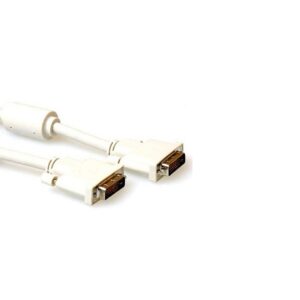 ACT AK3630 | High Quality DVI-D Dual Link Kabel | Male naar Male | 1,8 Meter - Afbeelding 1
