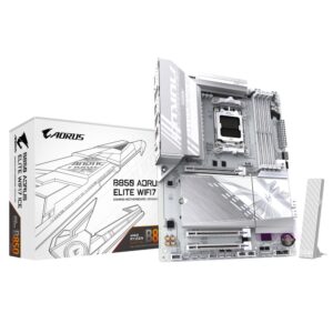 Gigabyte B850 AORUS ELITE WIFI7 ICE | Socket AM5 | AMD B850 | 4xDDR5 | ATX | Moederbord - Afbeelding 1