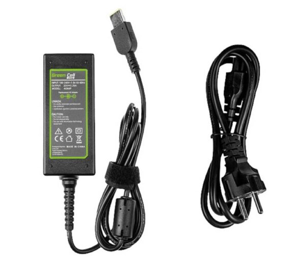 Green Cell PRO AC AD64P | Laptopadapter | 20V 2.25A 45W | Voor Lenovo G40-30/G50-serie | Zwart - 0