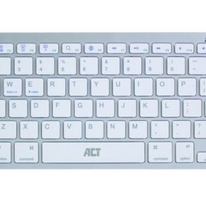 ACT AC5600 | Toetsenbord | Bluetooth | QWERTY US International | Wit - Afbeelding 1