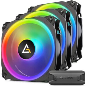 Antec Prizm X ARGB 3 Pack | 120mm Case Fans met Fan Controller - Afbeelding 3