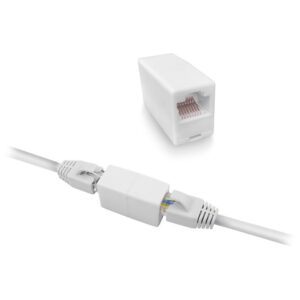 ACT AC4105 kabel-verlengstuk | RJ-45 | Wit - Afbeelding 3