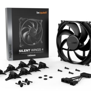 be quiet! Silent Wings 4 | 140mm Case Fan | Zwart - Afbeelding 5