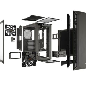 be quiet! Pure Base 500 Window | Midi Tower Case | Grijs - Afbeelding 5