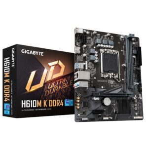 Gigabyte H610M-K | Socket LGA 1700 | Intel H610 | 2xDDR4 | Micro-ATX | Moederbord - Afbeelding 1