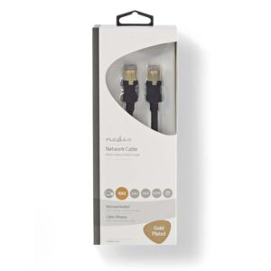 Nedis F/UTP Cat 6 Netwerkkabel | 2 m | Zwart - Afbeelding 3