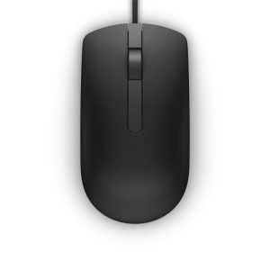 Dell MS116 | Bekabelde Muis | Links- en Rechtshandig | USB-A | 1000 DPI | Zwart - Afbeelding 1