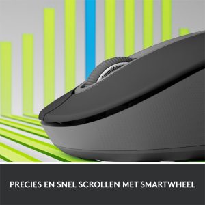Logitech Signature M650 for Business | Draadloze Muis | Rechtshandig | RF + Bluetooth | 4000 DPI | Grafiet - Afbeelding 9