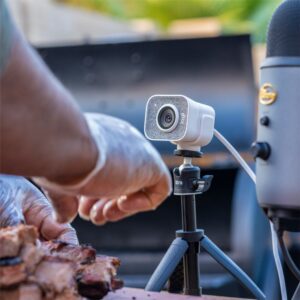 Logitech StreamCam | 1080p 60FPS USB-C Webcam met Microfoon | Wit - Afbeelding 5