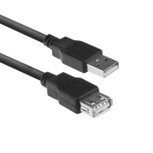 ACT AC3043 | USB 2.0 | USB-A Kabel | 3m | Zwart - Afbeelding 3