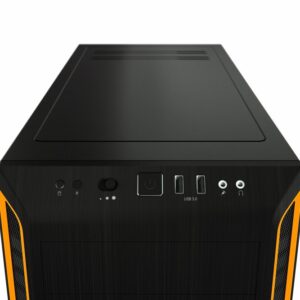 be quiet! Pure Base 600 Window | Midi Tower Case | Zwart/Oranje - Afbeelding 9