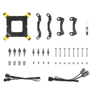 Azza HEX 240mm RGB PWM | All-in-One CPU Waterkoeler - Afbeelding 5