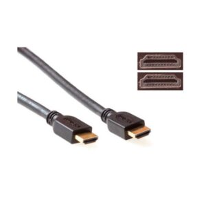ACT AK3792 | 1,8 m High Speed HDMI Kabel | HDMI Type A naar Type A | Zwart - Afbeelding 1