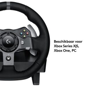 Logitech G920 Driving Force | Racestuur en pedalen | Force Feedback | 900° rotatie | USB 2.0 | Compatibel met Xbox Series X|S, Xbox One en PC | Zwart - Afbeelding 8