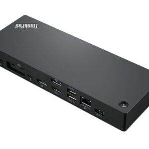 Lenovo ThinkPad Universal Dock | Thunderbolt 4 | Bedraad | Zwart - Afbeelding 1