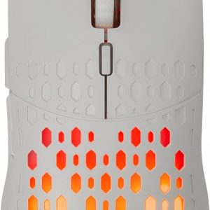 Baracuda OCTOPUS RGB | Bekabelde Gaming Muis | Rechtshandig | USB-A | 3600 DPI | Wit - Afbeelding 1