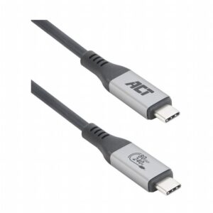 ACT AC7431 | Thunderbolt 5 USB4 Kabel | USB-C naar USB-C | 1,5 m | USB-IF gecertificeerd | Zwart - Afbeelding 2