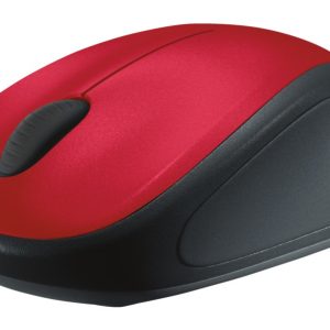 Logitech M235 | Draadloze Muis | Links- en Rechtshandig | RF | 1000 DPI | Rood/Zwart - Afbeelding 3