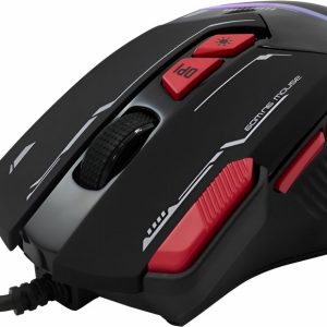 Baracuda MANTA RGB | Bekabelde Gaming Muis | Rechtshandig | USB-A | 12800 DPI | Zwart - Afbeelding 5