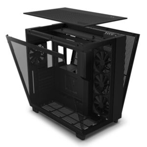 NZXT H9 Flow | Midi Tower Case | Zwart - Afbeelding 6