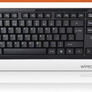 QWARE Wired Keyboard Liverpool Zwart - Afbeelding 4
