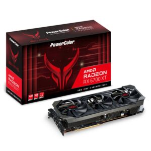 PowerColor Red Devil Radeon RX 6700XT | 12GB GDDR6 VRAM | Videokaart | GPU | AMD - Afbeelding 1